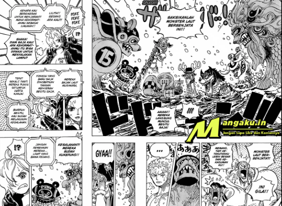 Review One Piece Chapter 1062 Nasib Kru Mugiwara Dan Dr Vegapunk