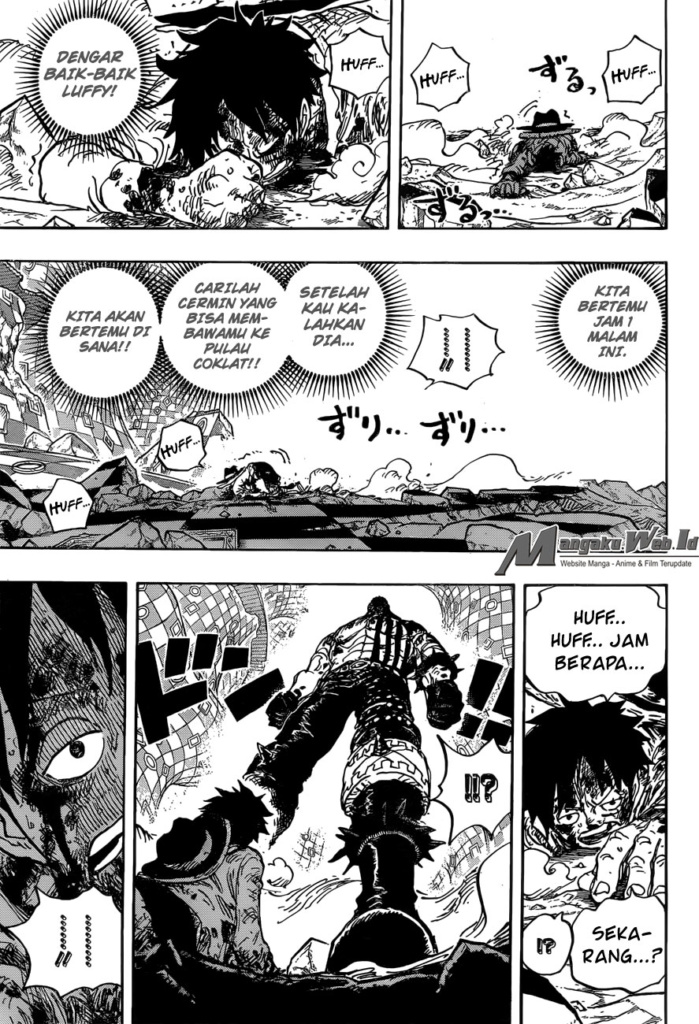 Luffy Menanyakan Jam Brapa Sekarang Ke Katakuri