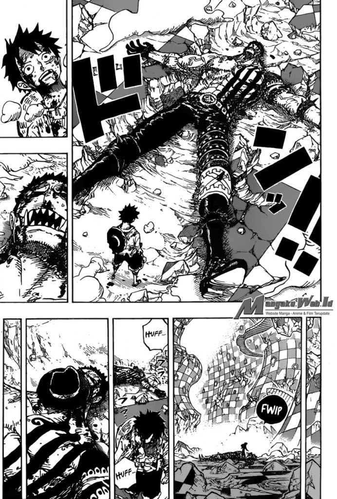 Last Scane Luffy vs Katakuri