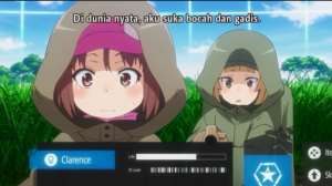 LLENN dan Fuka melihat profile Clarence