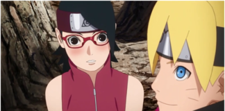 Sa sa sa Sarada jatuh cinta pa pa pa pada boruto kapang lagi ehm beibeh wkwkw