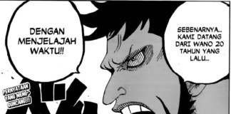 Kinemon mengaku datang dari Wano 20 tahun yang lalu