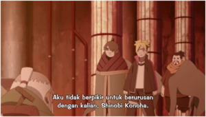 Boruto dkk berhadapan dengan ku sama dan oohnoki