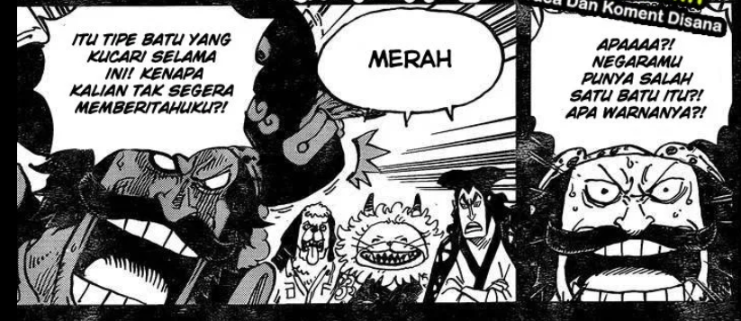 Roger terkejut bahwa di tempat Oden berasal(Wano) terdapat Road Poneglyph