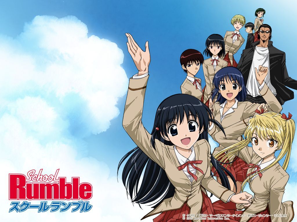 Free download school rumble wallpaper [1024x768] for your Desktop, Mobile &amp; Tablet | Explore 76+ School Rumble Wallpapers | School Rumble Wallpaper, School Rumble Wallpapers, Pokemon Rumble World Wallpapers